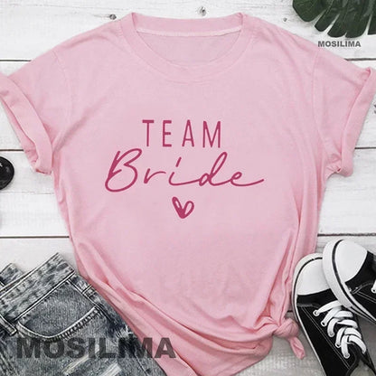 Bride Bachelorette Party T-Shirt – Cotton Hen Party Tee