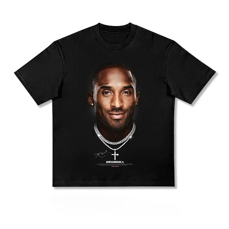 Kobe Bryant Graphic Print Oversized T-Shirt