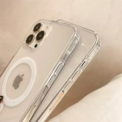 Clear MagSafe iPhone Case – Transparent Magnetic Cover