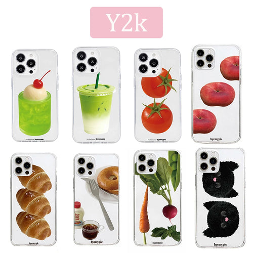 Green Drink Dessert Clear iPhone Case – iPhone 11 to 17 Series