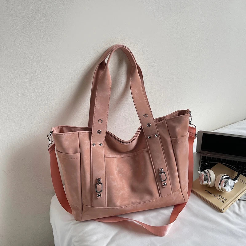 High-capacity Design PU Leather Crossbody Bags
