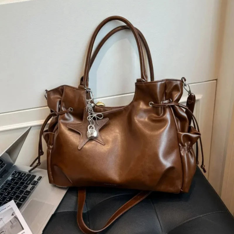 Fashionable Brand Design Tote Bag New Retro Shoulder Bag