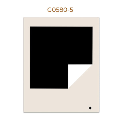 Bauhaus Abstract Geometric Wall Art Poster | Nordic Minimalist Print