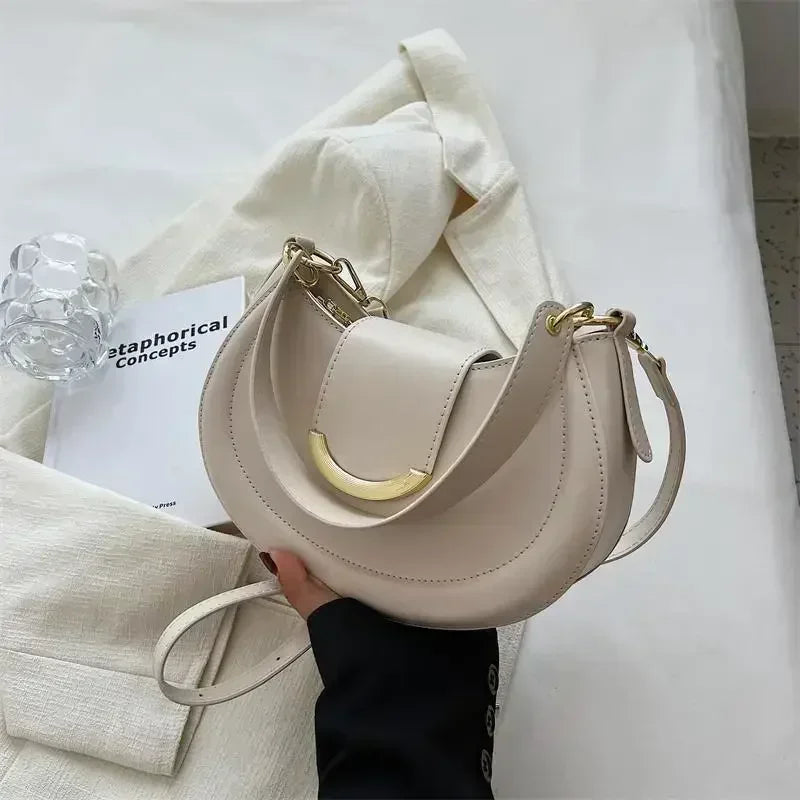 Armpit Shoulder Side Bags for Women Designer Trend Leather