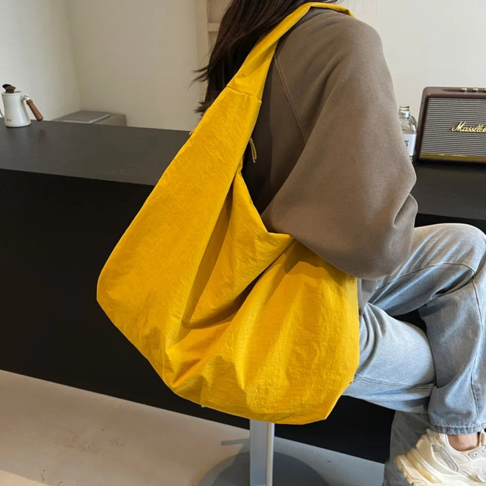 Japanese Fashion Casual Nylon Tote Bag