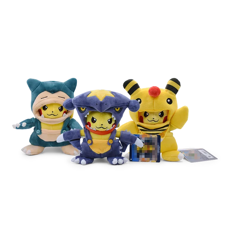 Pokemon Plush Toys Eevee Pikachu Charizard Lucario
