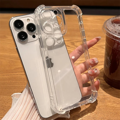 Clear Shockproof iPhone Case – Acrylic, iPhone 11 to 17 Series
