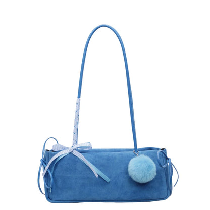 PU Leather Tote Bag – Retro Underarm Shoulder Bag for Women