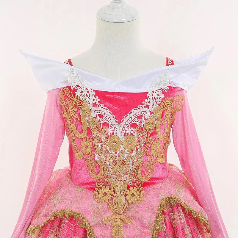 Aurora Princess Off Shoulder Costume Dress