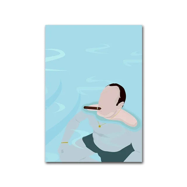 The Sopranos Canvas Print – Classic TV Series Wall Art
