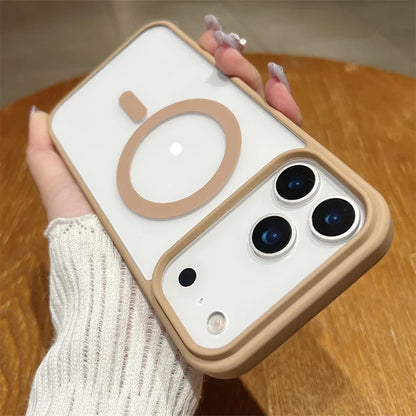 MagSafe Clear iPhone Case – Magnetic Wireless Charging