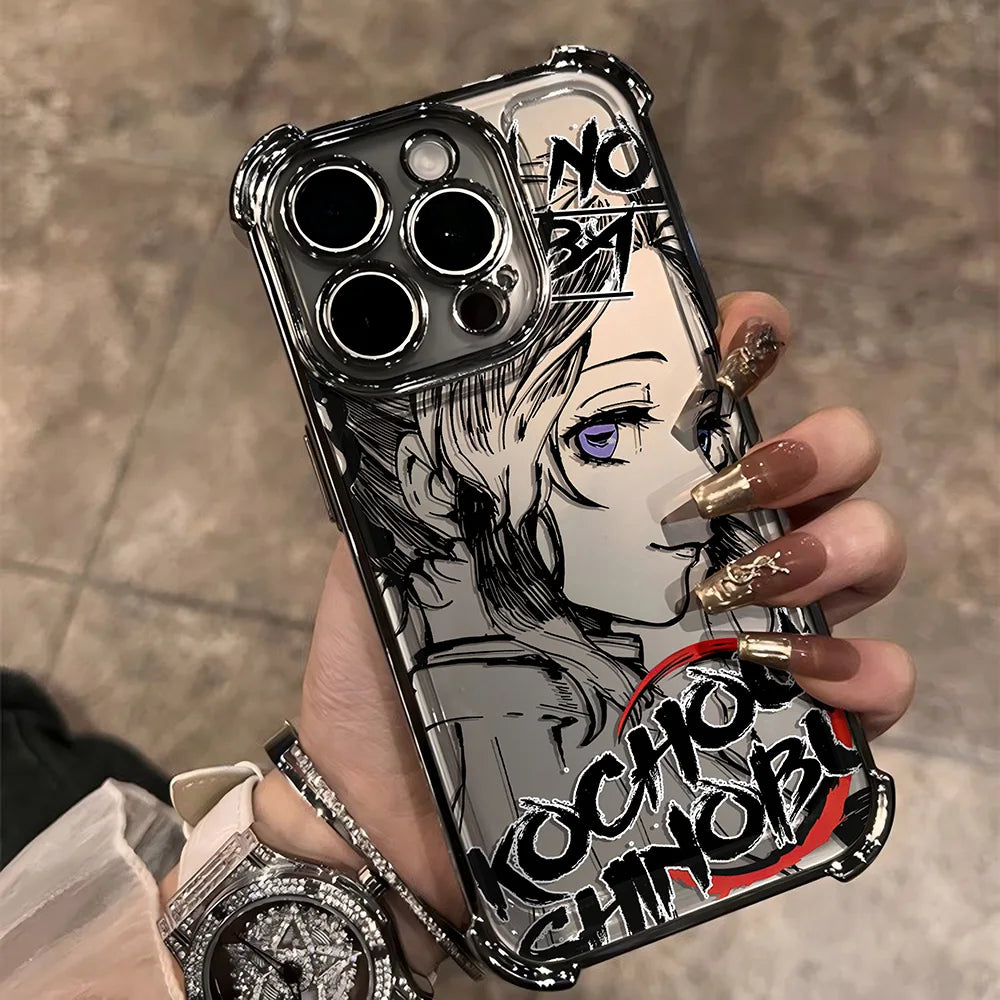 Demon Slayer Inosuke Plating Phone Case for Samsung Galaxy