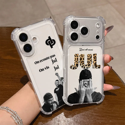 Jul Rapper Clear iPhone Case – iPhone 11 to 17 Series