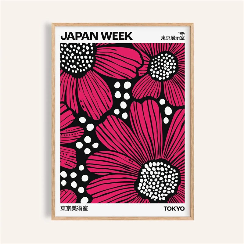 Japanese Ukiyo-E Vintage Poster Print – Retro Wall Art