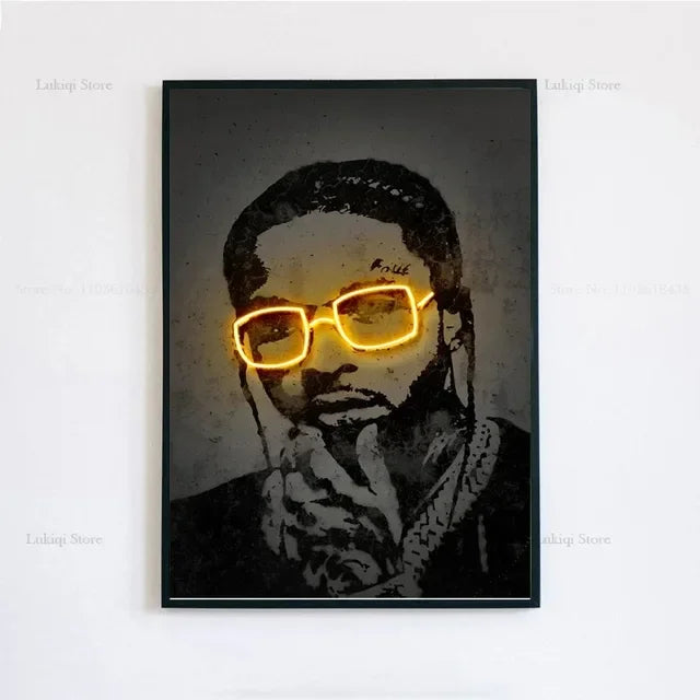 Pop Smoke Faith Album Poster Canvas Wall Art Print