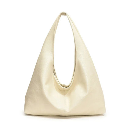 Designer Large PU Leather Hobo Underarm Bag