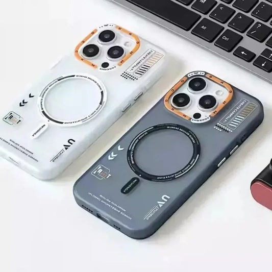 Matte MagSafe iPhone Case with Metal Lens Frame