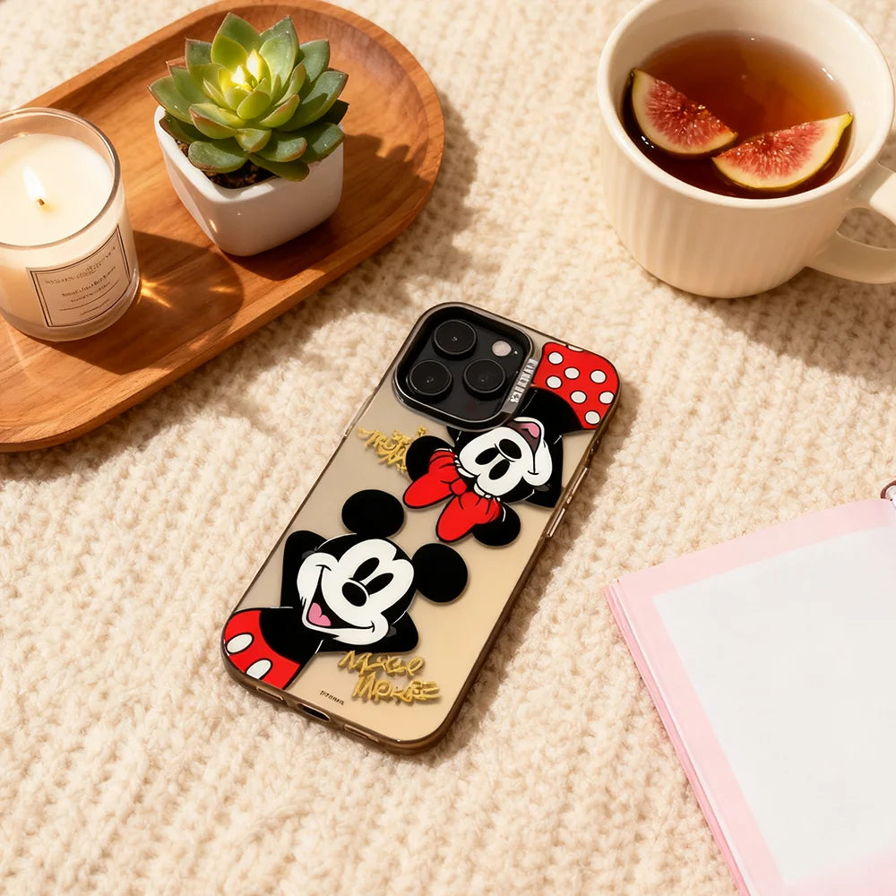 Mickey & Minnie Mouse iPhone Case for iPhone 11 12 13 14 15 16 17 Pro Max Air