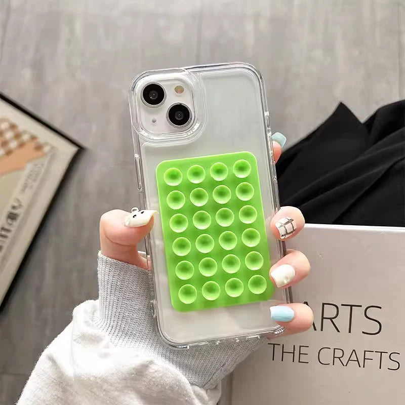 iPhone Case 3D Airbag Transparent Shockproof Cover – iPhone 17 to 11