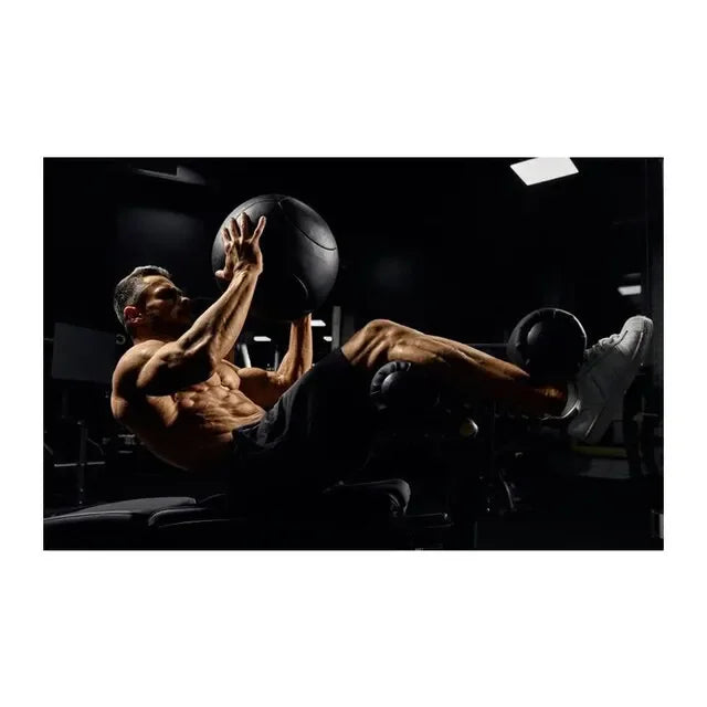 Gym Motivation Wall Art Print – Bodybuilding Fitness Poster for Home & Gym Decor
