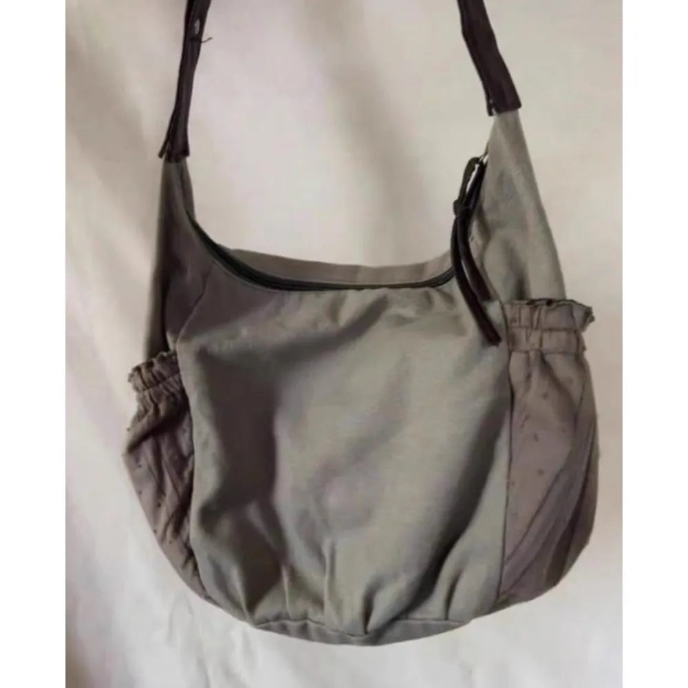 Sweet Cool Bow Canvas Shoulder Bags