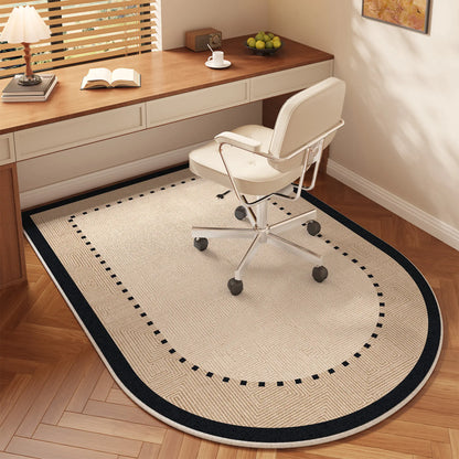 Oval Office Chair Mat – Anti-Slip Floor Protector for Home & Desk