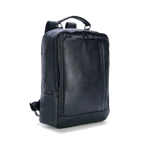 Genuine Leather Men's Backpack – Luxury Business Laptop Bag