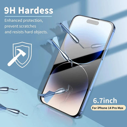 Tempered Glass Screen Protector for iPhone – 4-Pack HD 9H