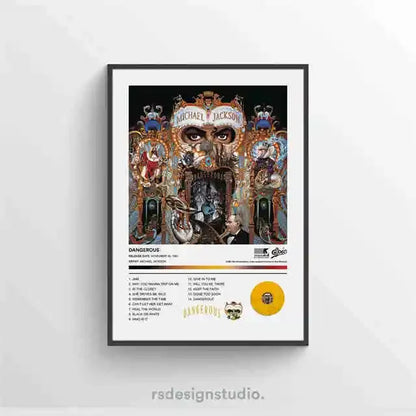 Michael Jackson Wall Art Canvas Print – Music Legend Poster for Home Decor