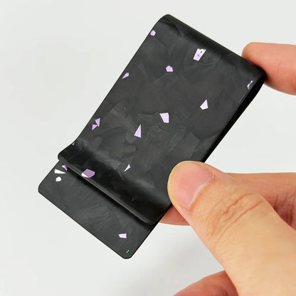Forged Carbon Fiber Money Clip & Slim Card Holder