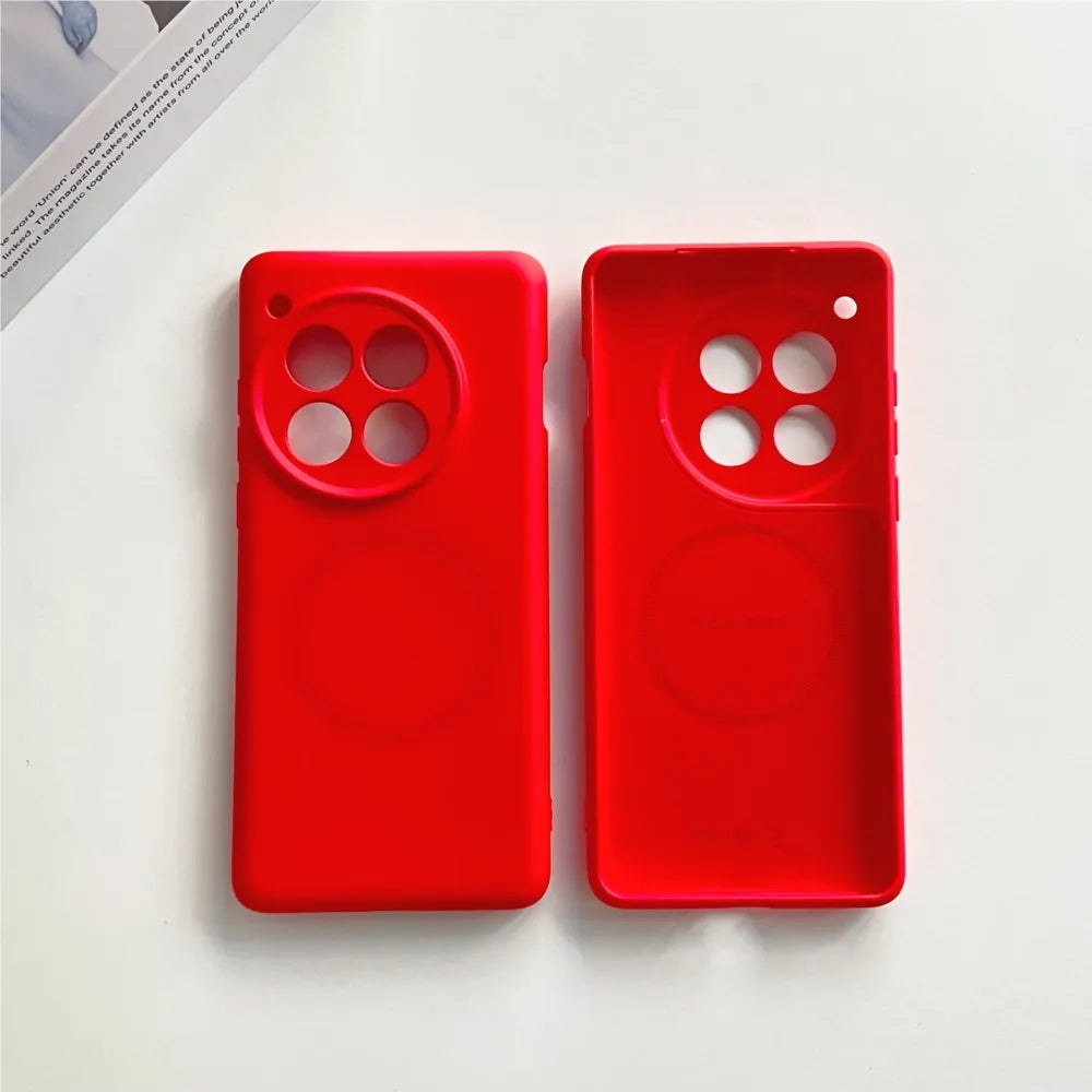 Magnetic Liquid Silicone Case for OnePlus – MagSafe Wireless Charging