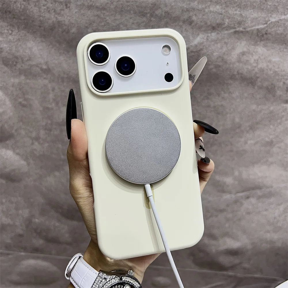 MagSafe Silicone iPhone Case – iPhone 12 to 17 Pro Max