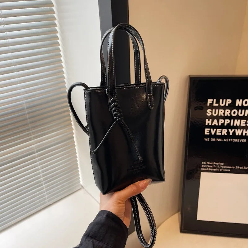 PU Leather Mini Crossbody Bag