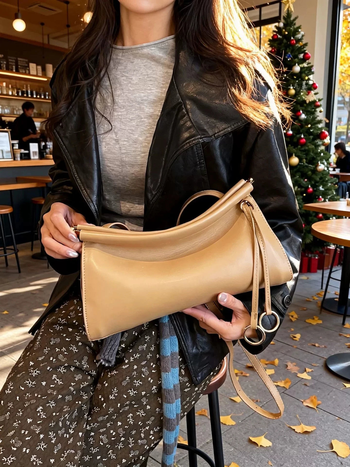 Luxury PU Leather Women's Shoulder Bag – Chic Crossbody Handbag