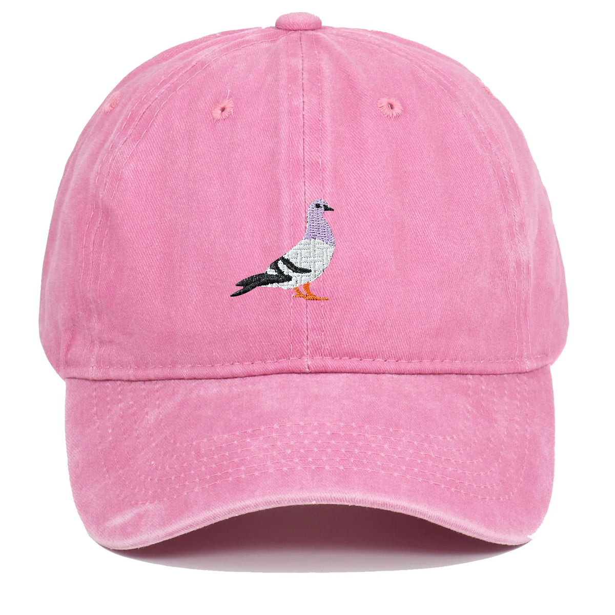 Embroidered Baseball Cap – Washed Cotton Snapback Hat Unisex