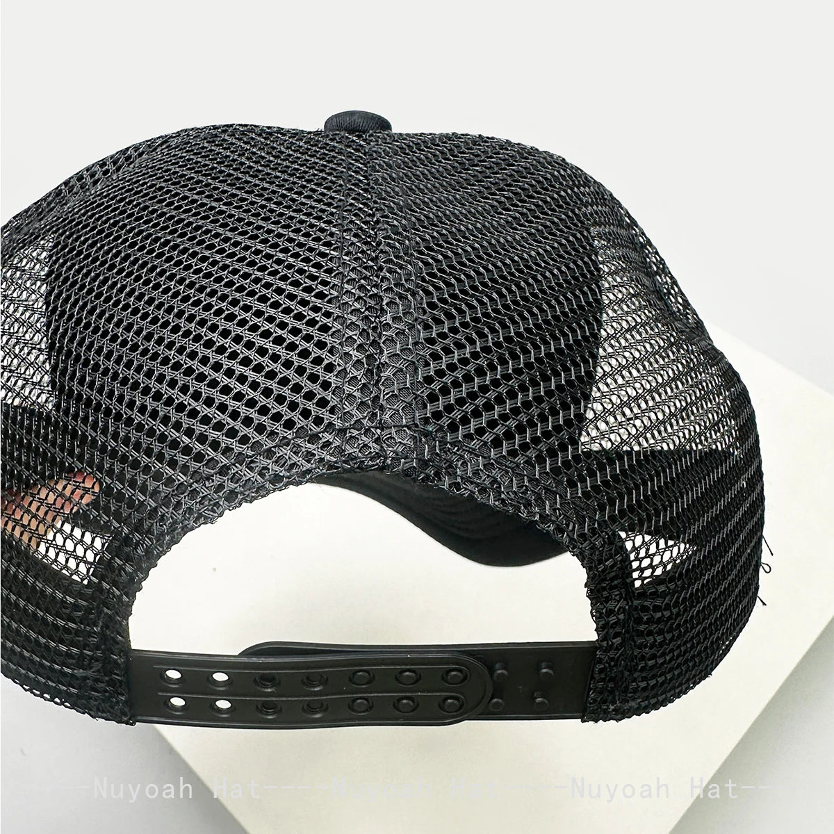 Mesh Trucker Cap with Wing & Letter Print – Unisex Hip Hop Baseball Hat