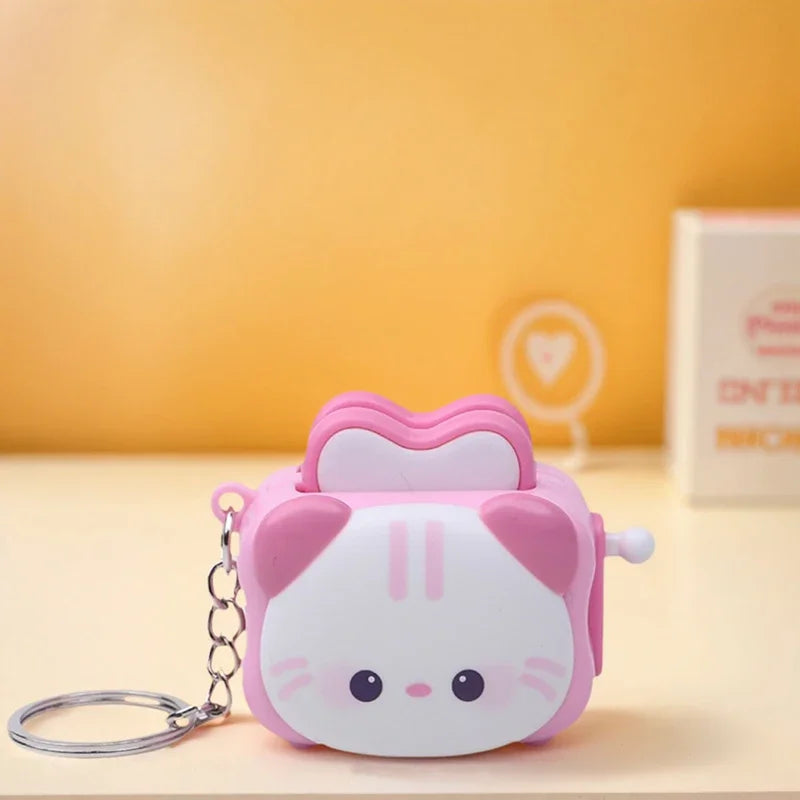 Cute Panda Bread Keychain Stress Relief Toy