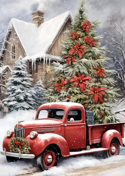 Santa Claus Christmas Poster – Vintage Portrait Wall Art