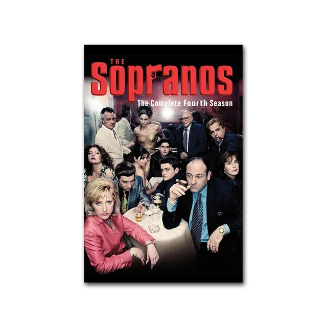 The Sopranos Canvas Print – Classic TV Series Wall Art