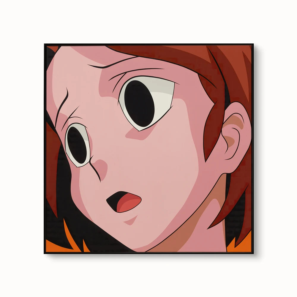 Anime Pop Art Canvas Poster | Japanese Korean Style Wall Art for Kids & Teens