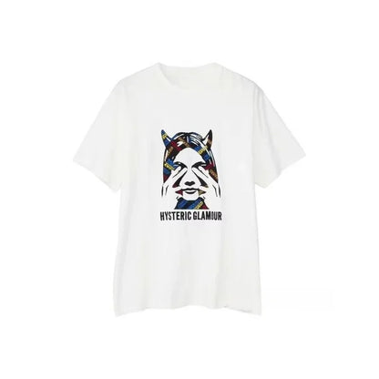 Graphic Print T-Shirt – Streetwear Short Sleeve Tee for Men & Women