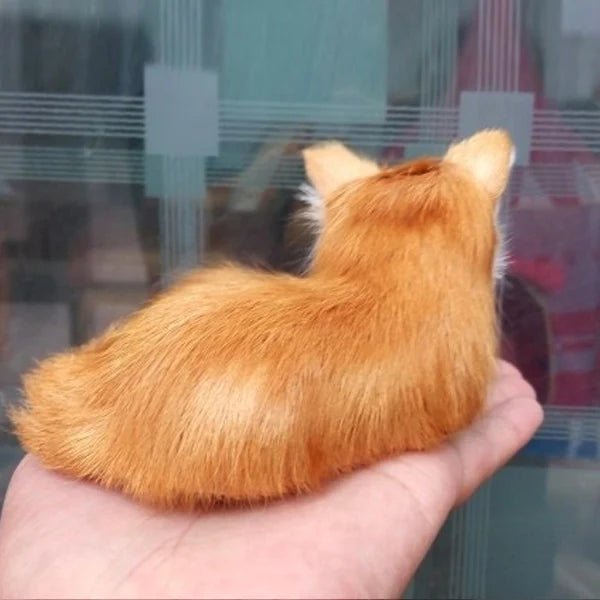 Realistic Fox Plush Toy Kids Birthday Gift