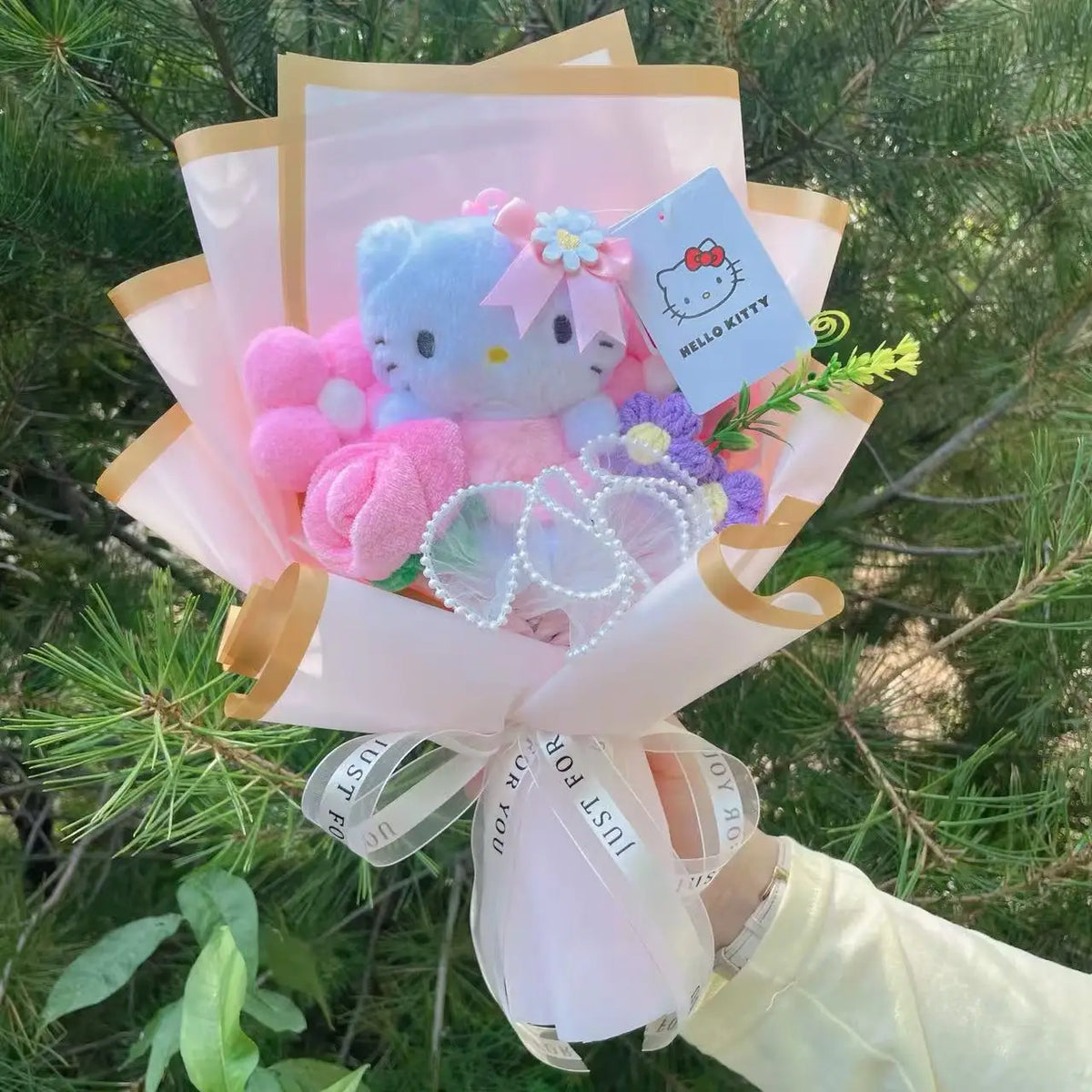 Sanrio Plush Flower Bouquet Gift