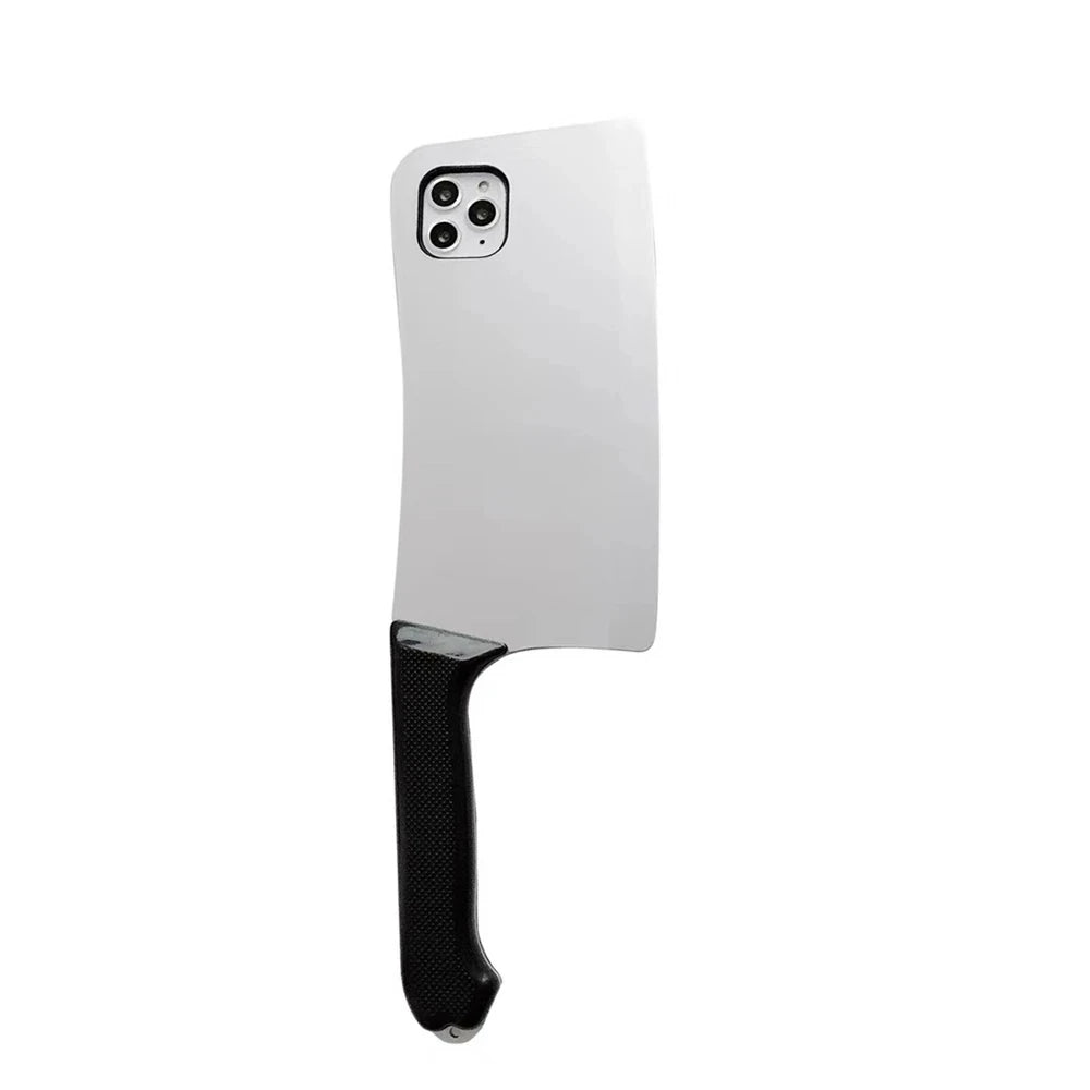 3D Kitchen Knife iPhone Case – Funny Retro Creative Cover