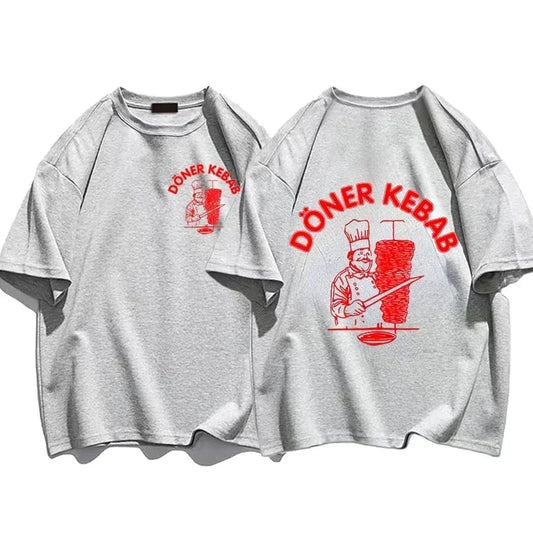 Doner Kebab Print Women's Funny T-Shirt