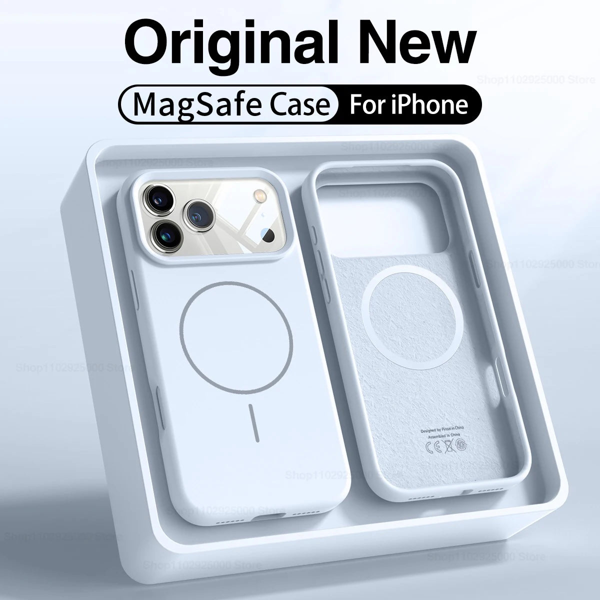 MagSafe Liquid Silicone iPhone Case for iPhone 12–17 Series