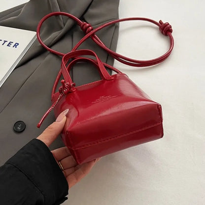 PU Leather Mini Crossbody Bag