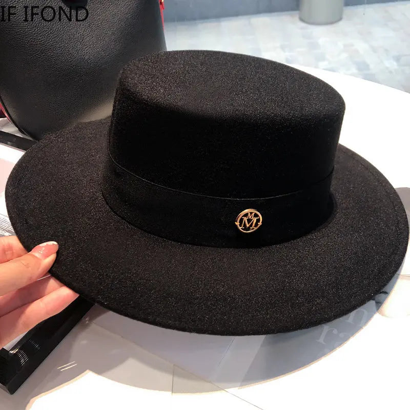 Fedora Hat – Elegant Felt Jazz Cap for Women & Men