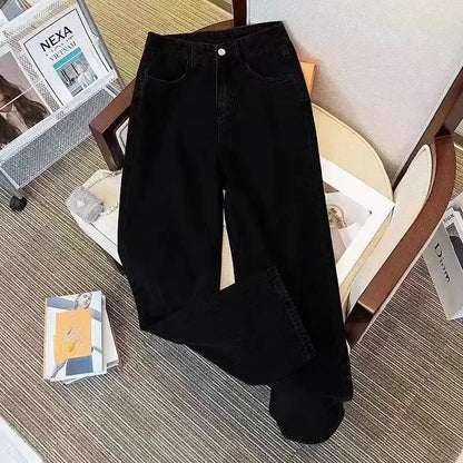Y2K Wide Leg Baggy Jeans – Vintage Harajuku Streetwear Denim Pants