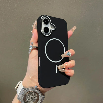 MagSafe iPhone Case – Ultrathin Matte Color with Lens Protection